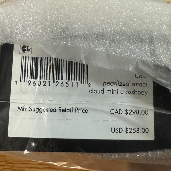 *NWT* Kate Spade Quilted Mini Cloud Crossbody - Picture 5 of 5